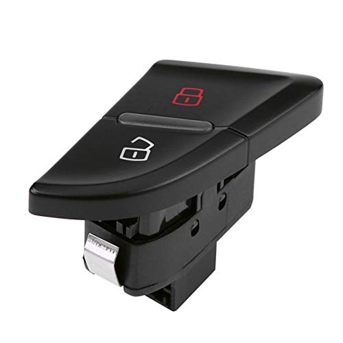 Botón de Bloqueo Central del Interruptor de Bloqueo de la Puerta del Coche Izquierdo ONT para Audi A4 B8 S4 Allroad A5 S5 R, Accesorios Negros para Coche, Nuevo fácil de Instalar QBV01