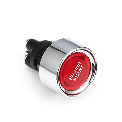 Botón de motor, botón de arranque automático del motor de 12 V / 24 V, botón de arranque sin llave de 50 A, arrancador de encendido, botón de encendido para automóviles, motocicletas y barcos Botón de motor, botón de arranque automático del motor de 12 V / 24 V, botón de arranque sin llave de 50 A, arrancador de encendido, botón de encendido para automóviles, motocicletas y barcos