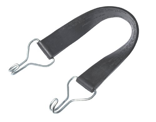 Braun - Pulpo elástico con ganchos para baca (54 cm, 35 mm de ancho), color negro