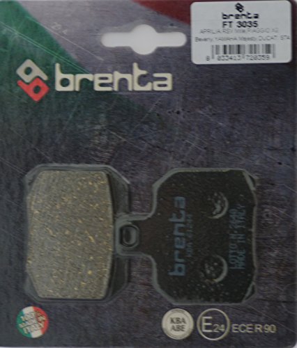 Brenta Pastillas freno organiche Moto para Aprilia, Benelli, Bombardier ATV, CAGIVA