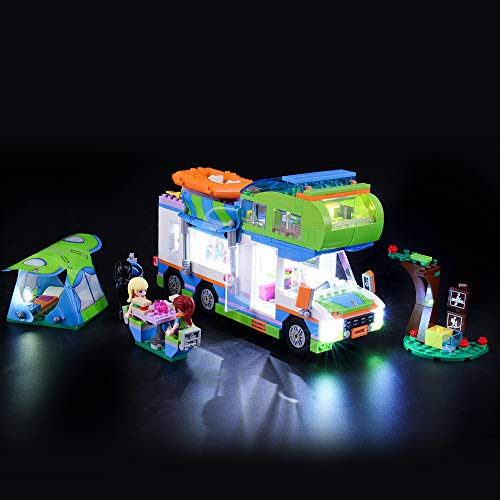 BRIKSMAX Kit de Iluminación Led para Lego Friends Autocaravana de MIA,Compatible con Ladrillos de Construcción Lego Modelo 41339, Juego de Legos no Incluido