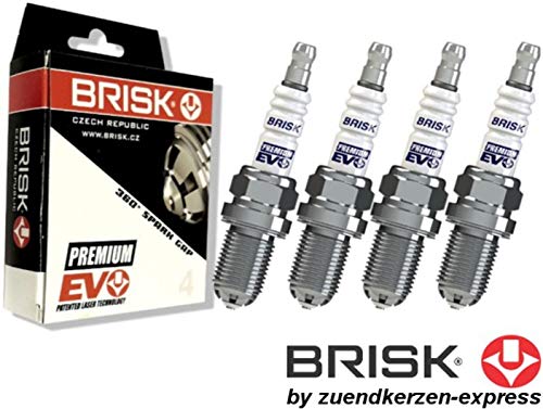 BRISK Premium EVO GR15SXC 1903 Bujías de Encendido, 4 piezas