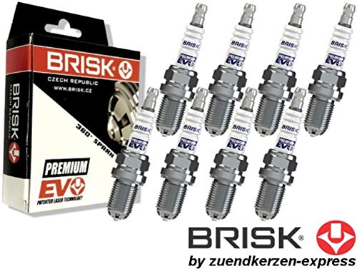 BRISK Premium EVO GR15SXC 1903 Bujías de Encendido, 8 piezas