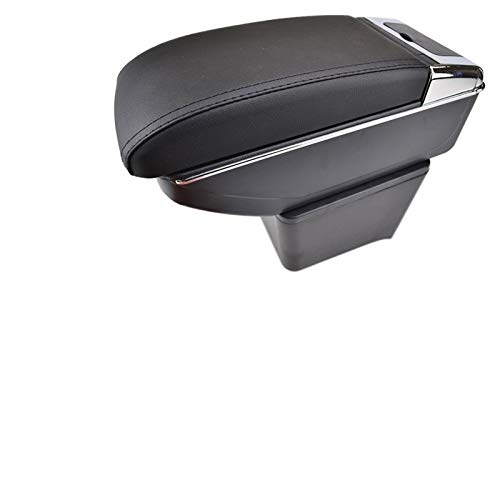 Caja Reposabrazos Coche Doble Capa Apoyabrazos Apoyabrazos PU Consola Central Caja De Almacenamiento Para Volkswagen VW Polo 9N / 9N3 2002-2009 Para Vivo 2010-On ( Color : Negro banda de rodamiento ) Caja Reposabrazos Coche Doble Capa Apoyabrazos Apoyabrazos PU Consola Central Caja De Almacenamiento Para Volkswagen VW Polo 9N / 9N3 2002-2009 Para Vivo 2010-On ( Color : Negro banda de rodamiento )