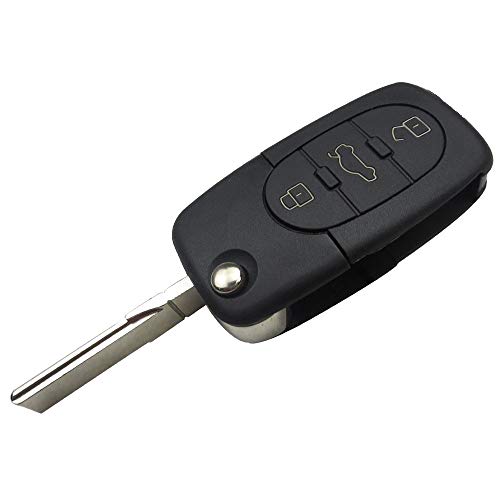 Carcasa llave para Audi A3 S3 A4 S4 A2 A6 S6 RS6 A8 TT | 3 Botones | Mando a distancia Carcasa llave para Audi A3 S3 A4 S4 A2 A6 S6 RS6 A8 TT | 3 Botones | Mando a distancia