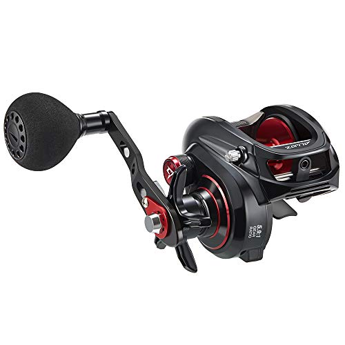 Carretes de pesca Piscifun Alijos tamaño 300 Baitcasting de bajo perfil Baitcaster marco de aluminio Baitcast carrete de pesca, Negro y rojo – 5.9:1 (diestro) Carretes de pesca Piscifun Alijos tamaño 300 Baitcasting de bajo perfil Baitcaster marco de aluminio Baitcast carrete de pesca, Negro y rojo – 5.9:1 (diestro)
