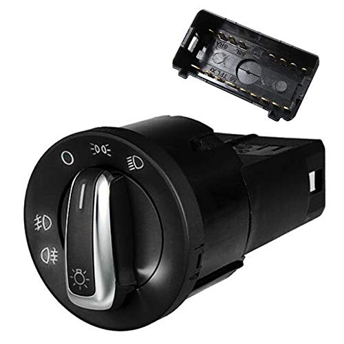 Control de los faros del coche del interruptor en forma for el Volkswagen Passat B5 en forma for B6 Polo Touran Bora en forma for el Passat CC VW Golf 4 MK5 Jetta del carrito de faros antiniebla Inter Control de los faros del coche del interruptor en forma for el Volkswagen Passat B5 en forma for B6 Polo Touran Bora en forma for el Passat CC VW Golf 4 MK5 Jetta del carrito de faros antiniebla Inter