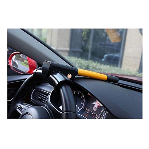 Dispositivos antirrobo Cerradura del volante de automóviles para automóviles, compatible con la cerradura de dirección Lancia Ypsilon, T-Bar de la barra de volante Inmovilizador anti robo retráctil