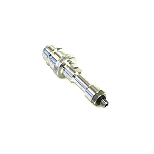 Drehmeister Adaptador de depósito Euronozzle M10 con conexión de Acero, Largo Drehmeister Adaptador de depósito Euronozzle M10 con conexión de Acero, Largo