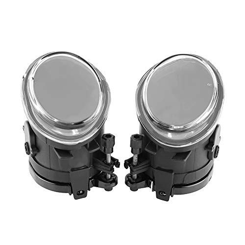 EBTOOLS Luces antiniebla blancas para automóvil, 1 par de luces antiniebla delanteras parachoques delantero izquierdo derecho para 3 series E39 E46 M3 2001-2006, 63 17 7 894 017