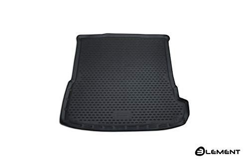 Element EXP.ELEMENT0426B13 Alfombrilla de Goma Antideslizante para Maletero de Coche â€“ Audi Q7, SUV â€“ año: 15 â€“ 20, Negro