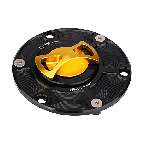 Funda para depósito de combustible de motocicleta aluminio sin llave Cap Para APRILIA Mille RSV1000 RS125 RS250 Tuono 1000 Shiver 750 TRIUMPH DAYTONA 675 Funda para depósito de combustible de motocicleta aluminio sin llave Cap Para APRILIA Mille RSV1000 RS125 RS250 Tuono 1000 Shiver 750 TRIUMPH DAYTONA 675