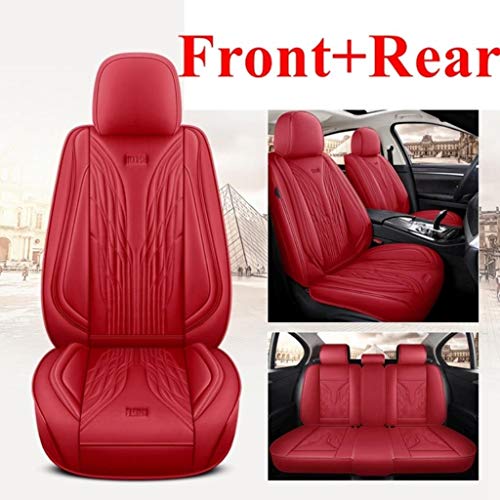 Fundas Asiento Coche Ford Smax S-MAX Taurus Tourneo Connect Transit Custom-Red Standard