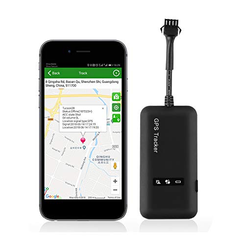 Hangang Localizador de GPS, Vehículo de La Motocicleta del Carro del Coche Localizador de GPS Localizador de GPS en Tiempo Real Mini GPRS GPS Registrador de GPS con La Aplicación Gratuita