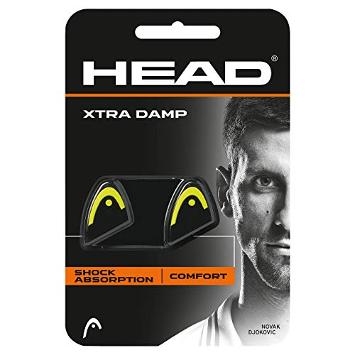 Head Xtra Damp Sordina para Tenis, Unisex Adulto, Amarillo, Talla única Head Xtra Damp Sordina para Tenis, Unisex Adulto, Amarillo, Talla única