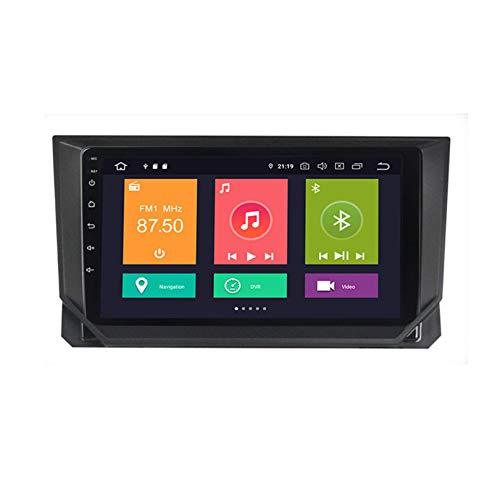 HP CAMP 9"Android 10.0 Radio automático Multimedia para Seat Ibiza 2017 2018 2019 2020 GPS Navegación Estéreo Audio WiFi 4 + 64G