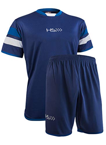 HS - Traje Deportivo de fútbol Energy, Camisa Manga Corta y Pantalones Cortos, para Hombres y Mujeres