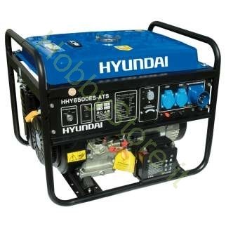 Hyundai - HY6500ES ATS - Generador de corriente de 5,5 kW con cuadro de arranque automático