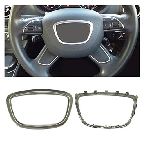 Keep it simple Accesorios de Volante de automóviles Ajuste Adecuado para Audi A6 C7 A7 A8 D4 Cubierta de Volante D4 Logo Cubierta Cubierta Logo Barra Brillante (Color : B Style) Keep it simple Accesorios de Volante de automóviles Ajuste Adecuado para Audi A6 C7 A7 A8 D4 Cubierta de Volante D4 Logo Cubierta Cubierta Logo Barra Brillante (Color : B Style)