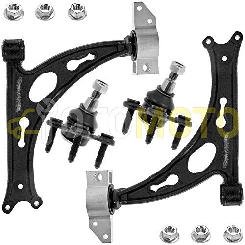 Kit brazo de suspensión posteriore compatible con AUDI A3 8P 8PA SPORTBACK compuesto por 10 autopartes