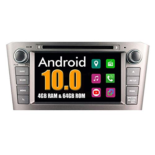 KLL Sistema Android Autoradio para Toyota Avensis T25 2003-2008 con Multimedia DVD Esteacute;REO GPS Navegacioacute;n Radio Bluetooth USB Mirror Link