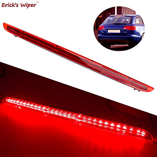 LED de limpiaparabrisas 3. Luz de freno de la cola trasera LED luces rojas para Audi A6 C6 Typ4F Allroad Quattro Avant RS6 2005 2006 2007 2008