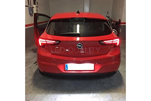 LEDPremium 2x LUCES DE MATRICULA LED ASTRA K '16 CANBUS