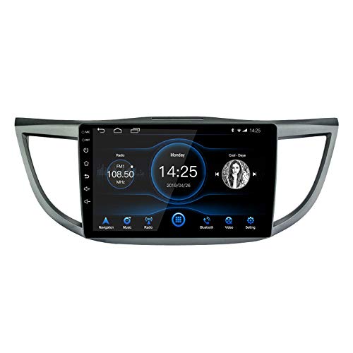 LEXXSON Android 10.1 estéreo de automóvil para Honda CRV 2012-2017, Radio de automóvil con Pantalla táctil de 10 Pulgadas con navegación GPS Audio de automóvil con Radio Am/FM/RDS, Enlace Espejo