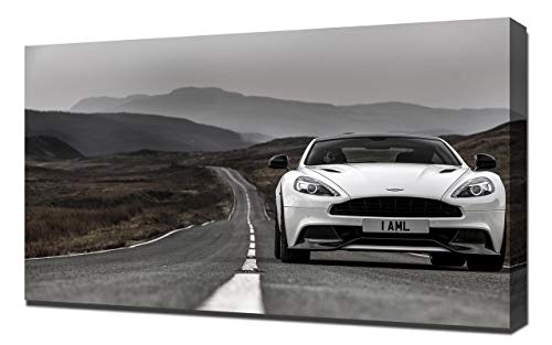 Lienzo impreso en lienzo para pared, diseño de Aston-Martin-Vanquish-Carbon-Edition-V4-1080