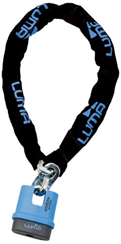 LUMA Enduro 48 Chain Candado Cadena, Unisex Adulto, Azul, 10 mm / 140 cm