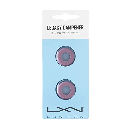 Luxilon Legacy Dampener Antivibrador, para raqueta de tenis, 2 unidades, Lila