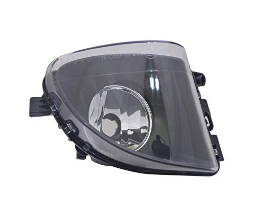 Luz antiniebla derecha compatible con BMW Serie 5 F10 F11 2010 2011 2012 2013 VH519P foco halógeno delantero niebla luces luces luces luces de niebla lado pasajero parachoques delantero niebla luz