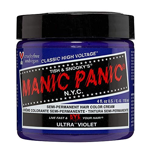 Manic Panic - Ultra Violet Classic Creme Vegan Cruelty Free Semi-Permanent Hair Colour 118ml