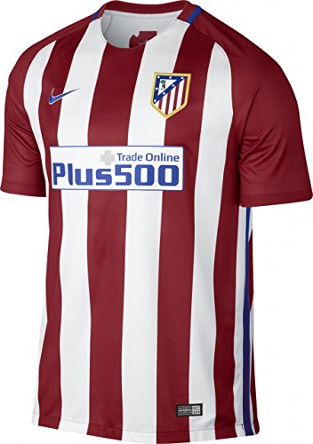 NIKE Men´S Dry Atlético Stadium Jersey Camiseta De La 1ª Equipación Atético De Madrid 2016-2017, Hombre, Rojo/Blanco/Azul, L