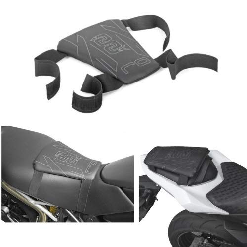 OJ - Funda Antideslizante para sillín de Moto o Scooter OJ M116 Comfort - Talla L - De Gel Crema - Medidas 17,5/27,5 x 31 cm - Grosor 1,5 cm