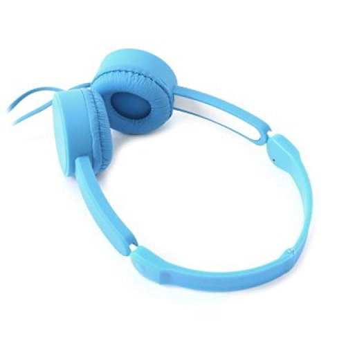 Omega Freestyle PCS75107FH3920BL - Auriculares con micrófono, color azul