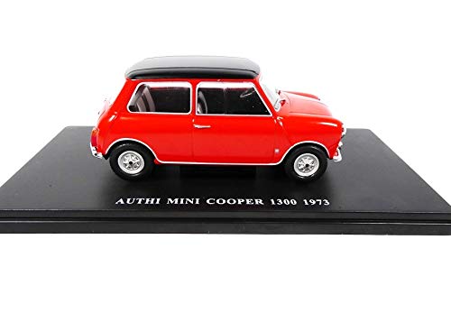 OPO 10 - Coche de colección Salvat 1/24 Authi Compatible con Mini Cooper 1300 (1973) Ref: E009