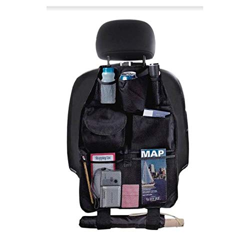 Organizador de Asiento para Coche con Bolsillos We Houseware BN1535 Soporte Bebidas telefono móvil Snacks Paraguas 54x36cm Ideal niños Organizador de Asiento para Coche con Bolsillos We Houseware BN1535 Soporte Bebidas telefono móvil Snacks Paraguas 54x36cm Ideal niños