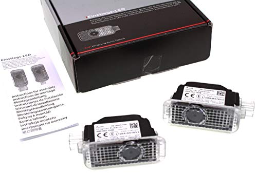 Original Audi LED einstieg Leuchten Quattro Texto Puerta Iluminación Tuning 4 g0052133h