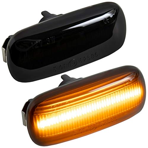 phil trade 7315-1 - Intermitente Lateral LED Compatible con A3 8P A4 B6 B7 y Cabrio, A6 C6 4F phil trade 7315-1 - Intermitente Lateral LED Compatible con A3 8P A4 B6 B7 y Cabrio, A6 C6 4F