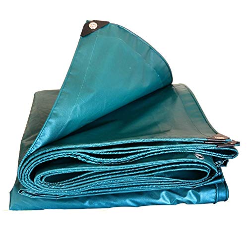PIVFEDQX Lona para sombreado de Tela para Exteriores, Lona Impermeable para Aislamiento de sombrillas FENPING (Color: Verde, tamaño: 4 m * 4 m)
