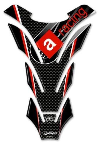 Protector de Depósito Adhesivos Carbono Protector de Depósito 3D para Moto Aprilia Racing
