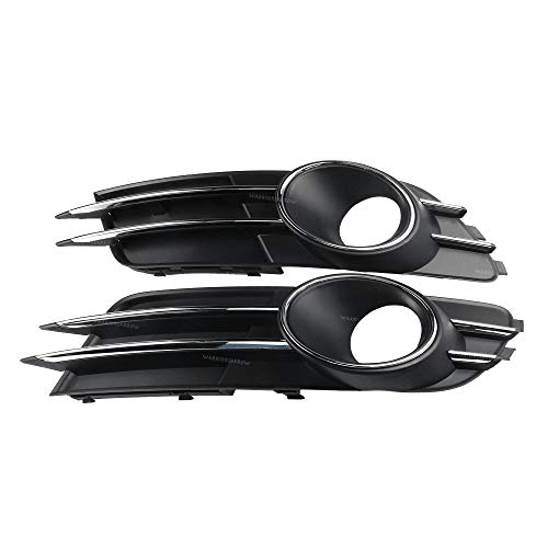 QAZX Coche Niebla Luz Grilles Frontal Derecho Par Izquierdo Inferior del Parachoques Luz De Niebla Cubierta De La Fit For Audi A6 C7 S6 Avant Quattro 2011-2014 Pegatina De La Luz De Niebla Grille QAZX Coche Niebla Luz Grilles Frontal Derecho Par Izquierdo Inferior del Parachoques Luz De Niebla Cubierta De La Fit For Audi A6 C7 S6 Avant Quattro 2011-2014 Pegatina De La Luz De Niebla Grille
