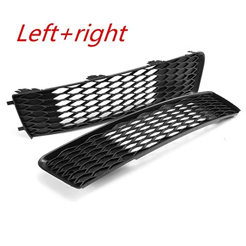 QAZX Coche Niebla Luz Grilles Izquierda / Q7 Parachoques Delantero Coche Luz Niebla Parachoques Ajuste Fit For Audi Q7 S-Line 2009-2015 Racing Parrillas Cubierta Acoplamiento, Pegatina Faros Niebla QAZX Coche Niebla Luz Grilles Izquierda / Q7 Parachoques Delantero Coche Luz Niebla Parachoques Ajuste Fit For Audi Q7 S-Line 2009-2015 Racing Parrillas Cubierta Acoplamiento, Pegatina Faros Niebla