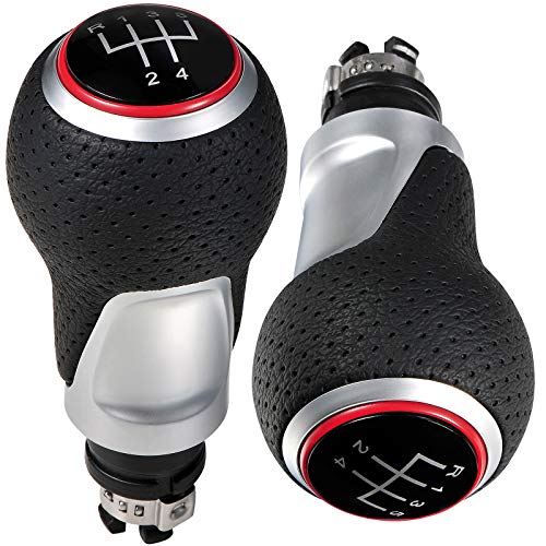 Semoss Coche Tuning Interior Accesorios 5 Velocidades Pomo Palanca Cambios 12mm para Audi A4 B6 B7 B8 A6 S4 8K A5 8T Q5 8R A3 S Line Seat iBiza 6J Leon MK1 Passat Golf Semoss Coche Tuning Interior Accesorios 5 Velocidades Pomo Palanca Cambios 12mm para Audi A4 B6 B7 B8 A6 S4 8K A5 8T Q5 8R A3 S Line Seat iBiza 6J Leon MK1 Passat Golf