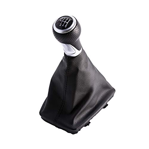 SFONIA 6 Velocidades Coche Pomo Palanca de Cambios Stick Head Shifter Cubierta de Polvo A4 S4 B8 8K/ A5 8T Q5 8R S-Line (2007-2015) SFONIA 6 Velocidades Coche Pomo Palanca de Cambios Stick Head Shifter Cubierta de Polvo A4 S4 B8 8K/ A5 8T Q5 8R S-Line (2007-2015)