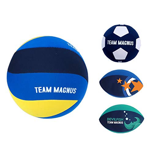 Team Magnus Pelota de Playa para Voleibol, Rugby, fútbol - Pelota para niños Suave en Neopreno