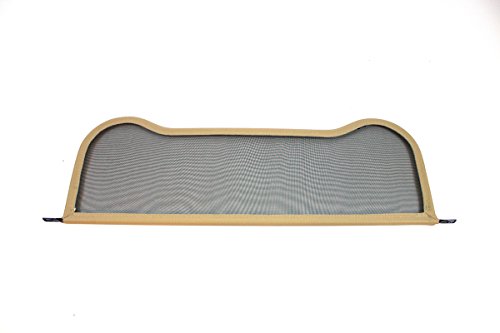 TiefTech Deflector de Viento para Audi TT 8J Descapotable (2006-2014) - Beige | Deflector de Viento | Deflector de Aire | Parabrisas para descapotable TiefTech Deflector de Viento para Audi TT 8J Descapotable (2006-2014) - Beige | Deflector de Viento | Deflector de Aire | Parabrisas para descapotable