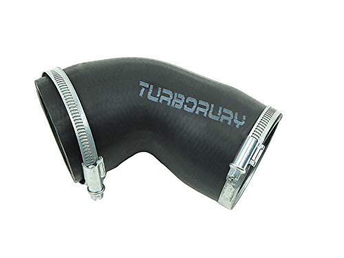 TURBORURY Tubo de manguera de intercooler turbo para Audi A1, Skoda, Fabia, Rapid, Roomster, Seat Ibiza VW Polo 1.6 TDI 6R0145762K 6R0145838