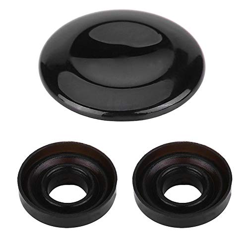 Vikenar Joystick Center Button Cover MMI Knob Kit de reparación para A-u-d-i A4 A5 A6 Q5 Q7 S5 S6 Pintura Negro